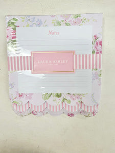 Set of 3 Pink Floral Notepad