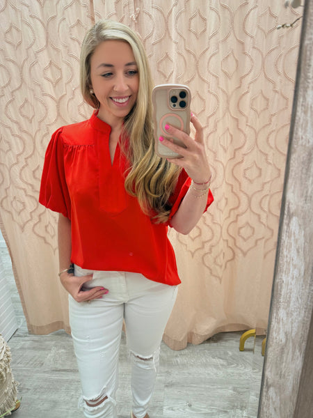 Trust In Me Puff Sleeve Top