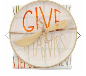 Mudpie Give Thanks Appetizer Set