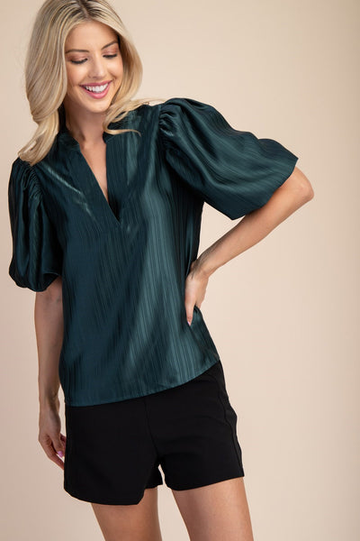 Upstate Chic Puff Sleeve Top