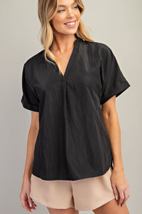 Uptown Girl V-Neck Top