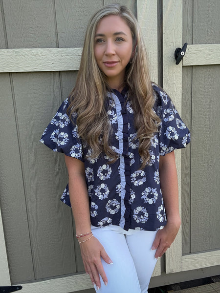 Feeling Posh Printed Top