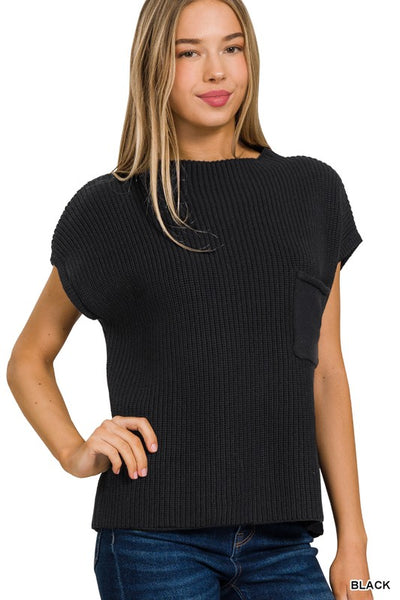 Cozy Cutie Mock Neck Sweater
