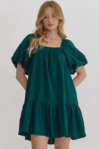 Countryside Puff Sleeve Dress