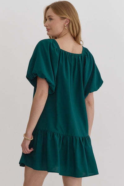 Countryside Puff Sleeve Dress