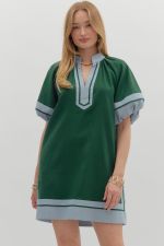 Uptown Girl Contrast Dress