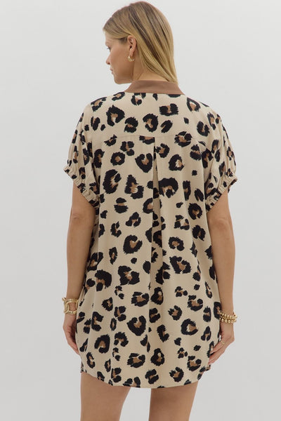 Haute Topic Leopard Dress