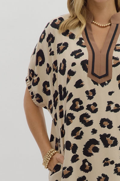 Haute Topic Leopard Dress