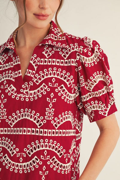 Higher Standards Geometric Dress