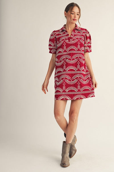 Higher Standards Geometric Dress