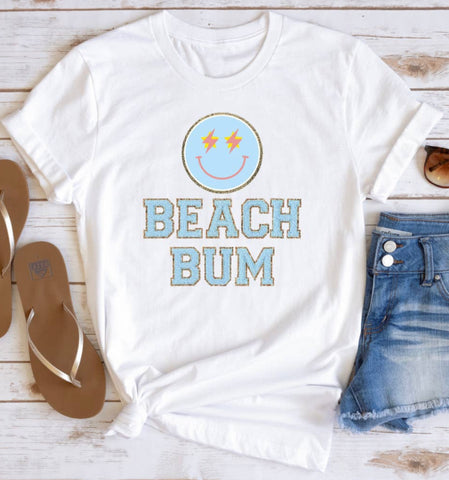 Beach Bum Smiles Graphic Tee