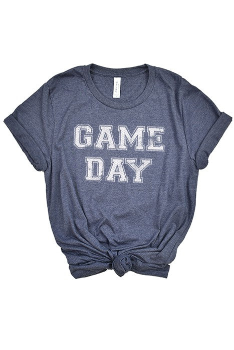 Navy Game Day Graphic Tee