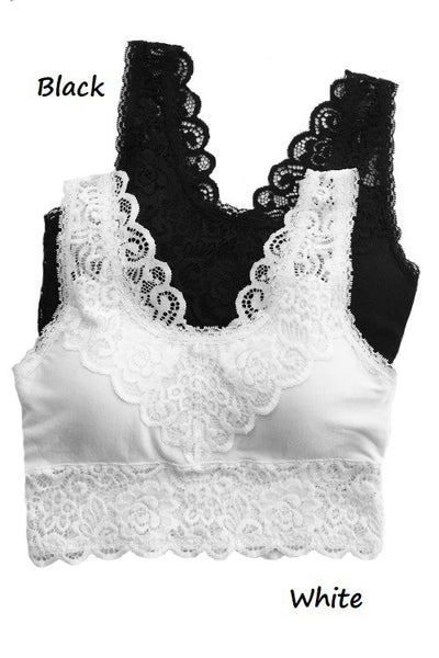 Newest Love Padded Lace Bralette