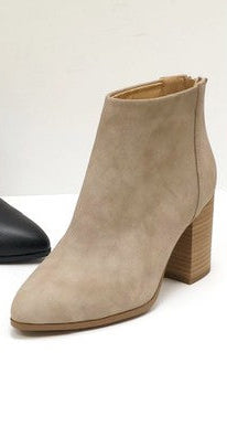 Everyday Chic Taupe Booties