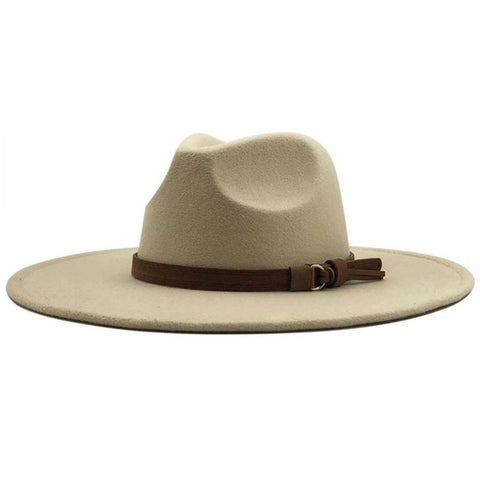 Stylish Wide Brim Panama Hat