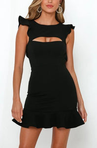 One and Only Front Cut Out Dress