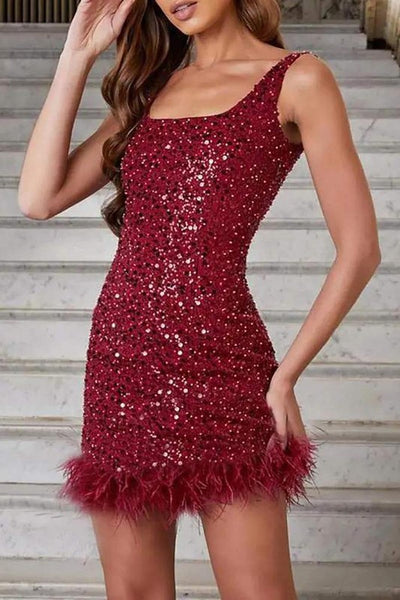 Life of the Party Sequin Dress