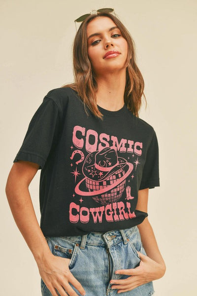 Cosmic Cowgirl Graphic Tee