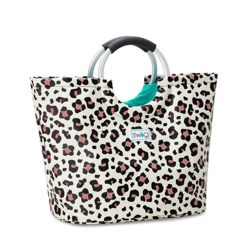 Luxy Leopard Swig Loopi Tote Bag